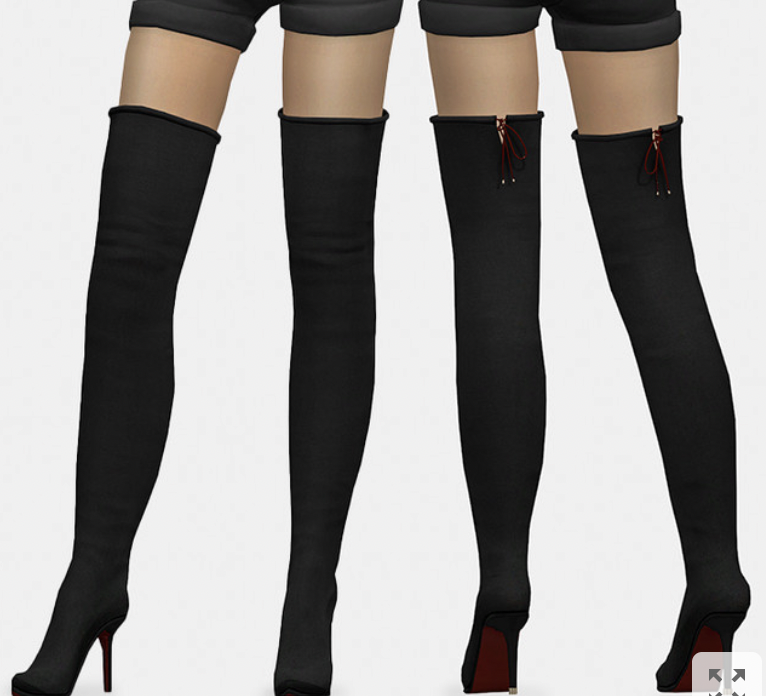 DarkNighTt — Over Knee High Heel Boots