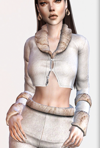 busra-tr — Fur Clothes Set 165