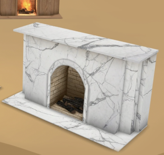 SIMcredible! Holiday Wonderland Warmy Fireplace