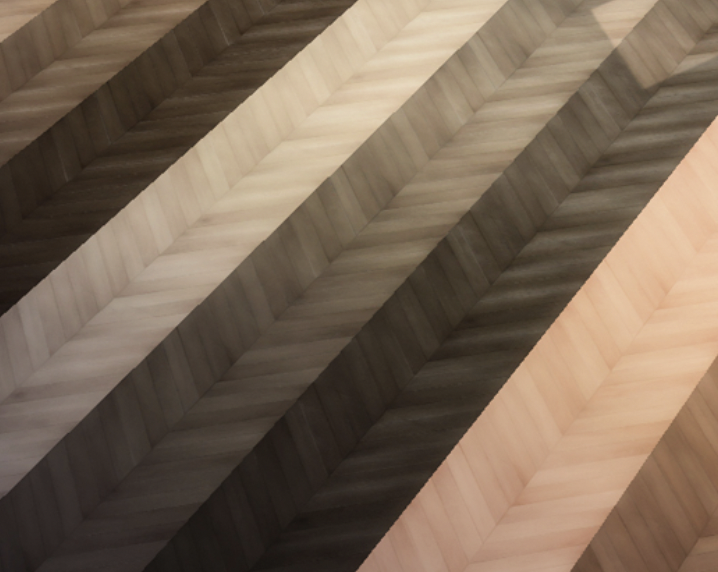 Collevista Fishbone Hardwood Floors