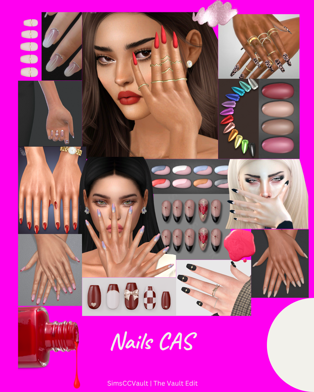 Sims 4 CC Nails (CAS Collection) cover image