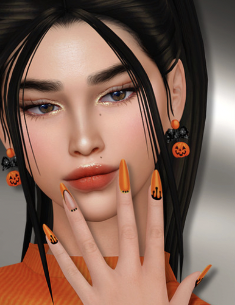 Fancy Halloween Nails
